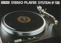 （ステレオ・パンフレット）トリオ　STEREO PLAYER SYSTEM　KP-7300