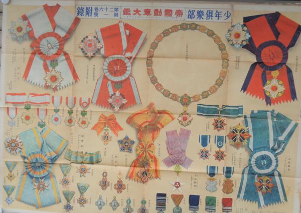 帝国勲章大鑑/世界飛行機大画報 -少年倶楽部昭和14年1月号付録