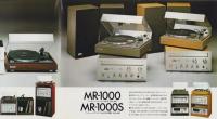 （ステレオ・パンフレット）パイオニア　MR-5000/MR-1000/MR-1000S　-昭和51年-