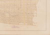 (一枚刷）名古屋市阿由知耕地整理組合第2区確定略図(名古屋市）