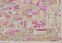 (地図）改正新刻　京都市街新図/近江国琵琶湖　京都疏水名所図