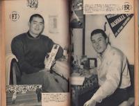 野球界　昭和32年3月号　表紙モデル・別所毅彦（巨人）、稲尾和久（西鉄）