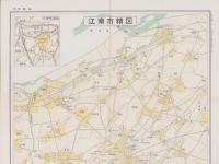 （地図）江南市精図　-愛知県全都市地図シリーズ19-（愛知県）