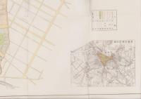（地図）豊橋都市計画事業復興土地区画整理確定図(愛知県)　