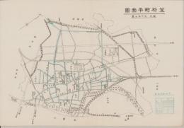 （地図）笠松町平面図（岐阜県）