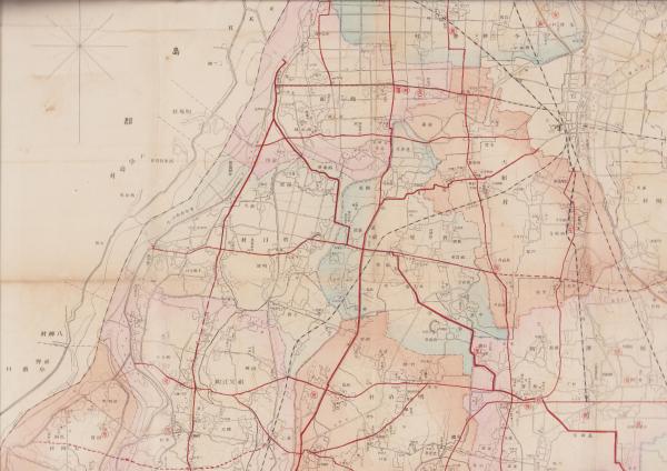 Amazon.co.jp: 豊島区全図（旧字 新町界 新町名 番地入） 昭和7