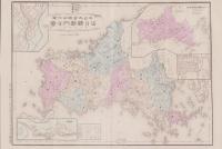 （地図）山口県　-大日本管轄分地図-