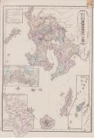 （地図）鹿児島県　-大日本管轄分地図-