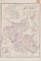 （地図）大分県　-大日本管轄分地図-