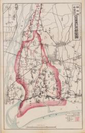 （地図）静岡県寺谷用排水改良事業計画一般平面図