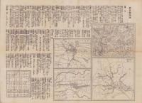 （地図）群馬県　-最新詳密金刺分県図-