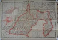 （地図）実測静岡県交通地図　-東京日日新聞大正10年3月10日号付録-