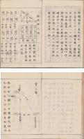 （写本）量地調方儀規矩表用法　