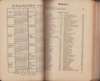 （エスペラント・洋書）OFICIALA JARLIBRO DE LA ESPERANTO MOVADO 1930（エスペラント運動の公式年鑑1930）