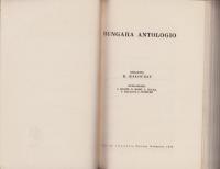 （エスペラント・洋書）HUNGARYAANTOLOGIO（ハンガリー・アンソロジー）