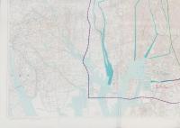 （地図）名古屋土木事務所管内図　昭和52年度　主要工事箇所図（名古屋市）
