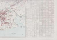 （地図）愛知県管内図　昭和43年度　道路交通量図　