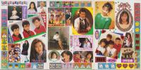 （付録）ポスター/パノラマSTICKER/ヤンソン　3点一括　-明星平成1年3月号付録-