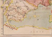 （地図）欧洲列強陸海軍備地図　-参謀本部調査-