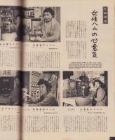 毎日グラフ　昭和32年1月13日号　表紙モデル・太刀川瑠璃子