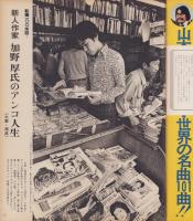 アサヒグラフ　昭和50年11月7日号　表紙モデル・森田由紀子