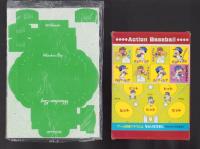 （付録）つるピカハゲ丸アクション野球ゲーム/カレンダーつきワンちゃんバッグ/ＲＣカーポケットブック他　5点一括　-小学五年生昭和63年5月号付録-