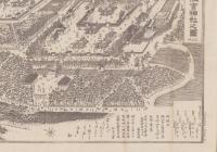 (一枚刷）攝津国坐官幣大社　住吉神社之図　-改正版-(大阪府）
