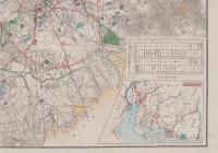 (地図）豊橋市街図(愛知県）