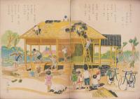 キンダーブック　-観察絵本-　昭和26年6月号　「きのはなし」　表紙画・吉澤廉三郎