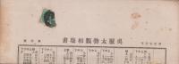 (商報）呉服太物類相場書　4号　-明治21年8月15日-(名古屋市）