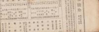 （商報）大阪商要新報号外　-明治24年5月7日　夏物相場表-(織物市況・大阪市）