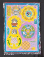 （付録）高田エミのシロちゃんトランク/水沢めぐみの朝ちゃんごきげんスマイル3点セット/さくらももこのくいしんぼまるちゃんうちわ他　4点一括　-りぼん平成1年7月号付録-