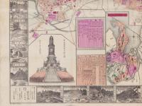 （地図）名古屋明細全図　-明治35年7月再版-（名古屋市）