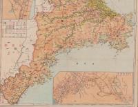 (地図）三重県　-日本新分県地図-