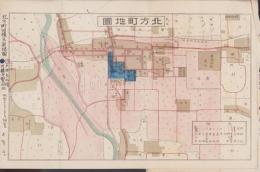 (地図）北方町地図2枚/本巣郡北方町字別図　3枚一括　-昭和16年頃-（岐阜県）
