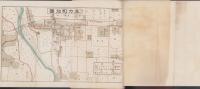 (地図）北方町地図2枚/本巣郡北方町字別図　3枚一括　-昭和16年頃-（岐阜県）