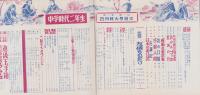 中学時代二年生　昭和32年4月号　表紙画・井口文秀