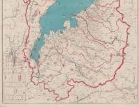 （地図）改正新案　滋賀県全図