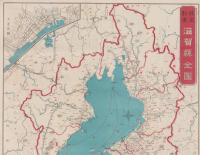 （地図）改正新案　滋賀県全図