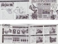 （付録）つるピカハゲ丸スーパーゴルフ/ミニ四駆チャンピオンBOOK/RCカー　プレイングカタログ他　5点一括　-小学六年生平成1年7月号付録-