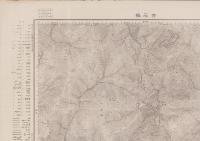 （地図）赤石獄　-5万分1地形図-（山梨県）