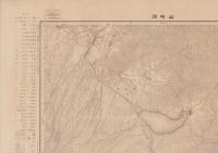 （地図）山中湖　-5万分1地形図-（山梨県）