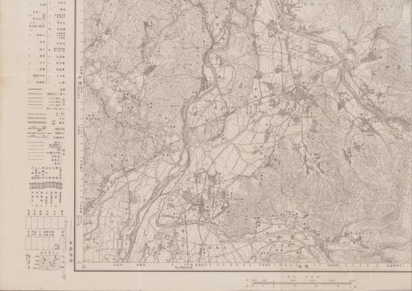 地図）秘 中野 -5万分1地形図-（長野県） / 古本、中古本、古書籍の