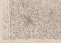 （地図）前橋　-5万分1地形図-（群馬県）