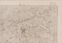 （地図）上野　-5万分1地形図-（三重県）
