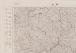 （地図）明知　-5万分1地形図-（岐阜県）