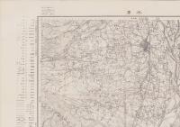 （地図）水沢　-応急修正版　5万分1地形図-（岩手県）