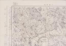 （地図）八日市場　-応急修正版　5万分1地形図-（千葉県）