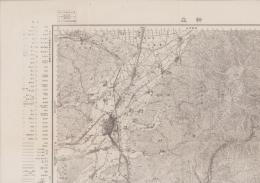 （地図）新庄　-5万分1地形図-（山形県）
