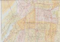 （地図）大阪地図　-番地入-（大阪市）